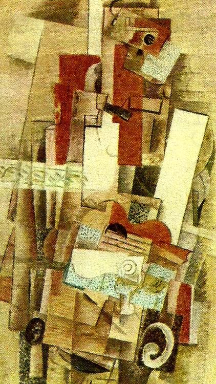 gitarrspelaren, georges braque